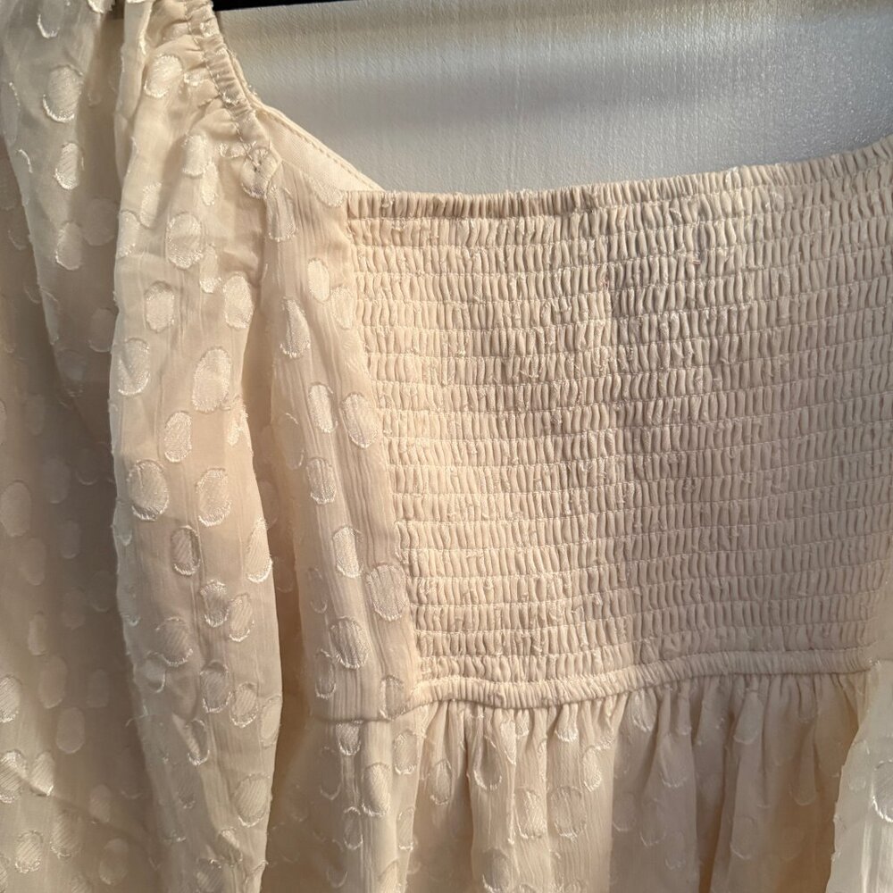 Cream blouse size M - Picture 8 of 8